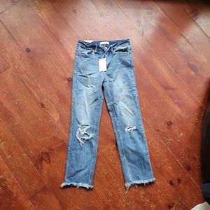 Vervet High Rise straight jeans